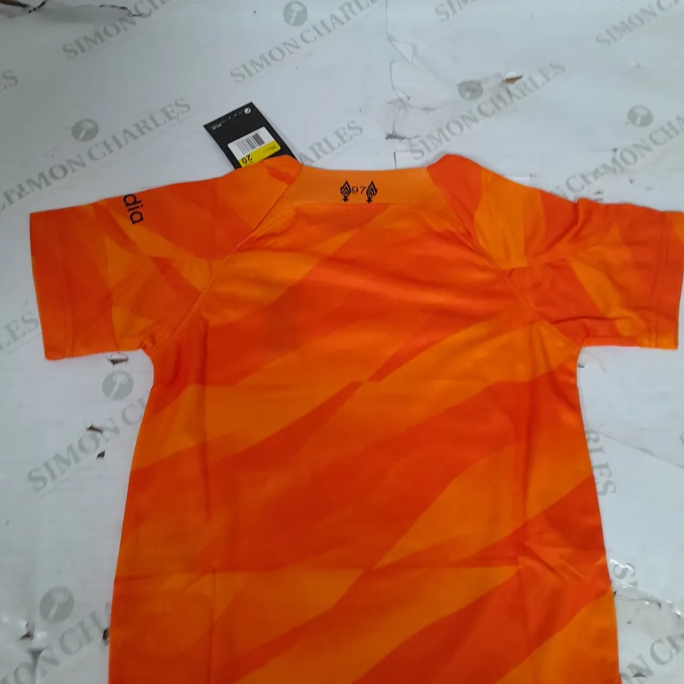 LIVERPOOL FC AWAY SHIRT AND SHORTS SIZE 20