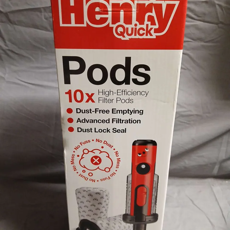 HENRY QUICK HIGH EFFICIENCY FILTER PODS