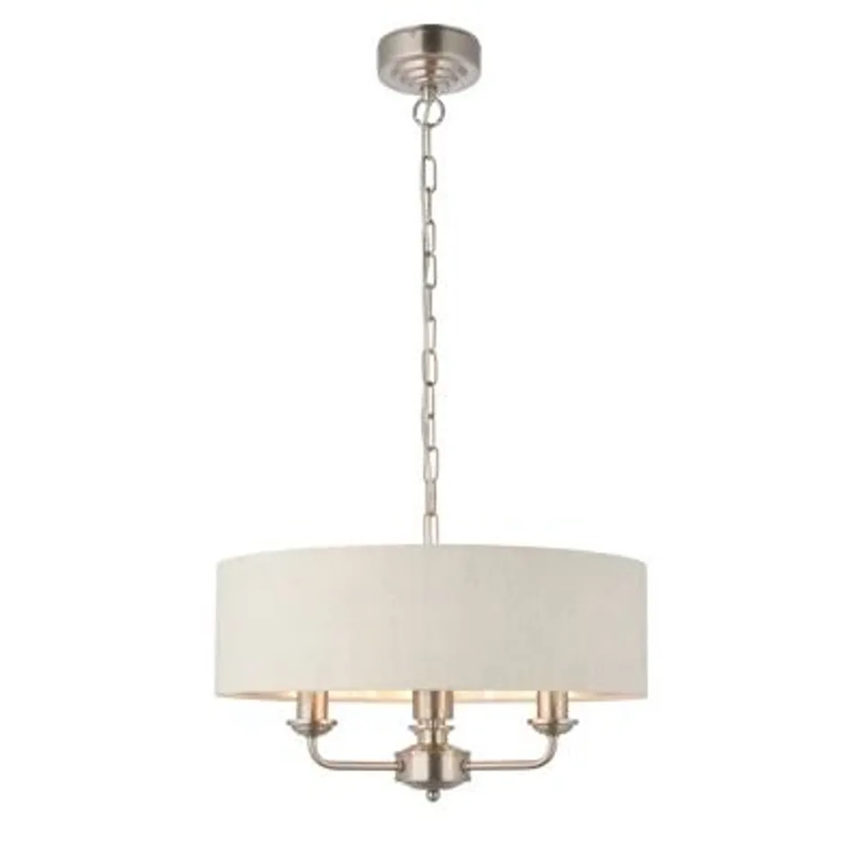 BOXED ADAMOV 4-LIGHT DRUM CEILING CHANDELIERS
