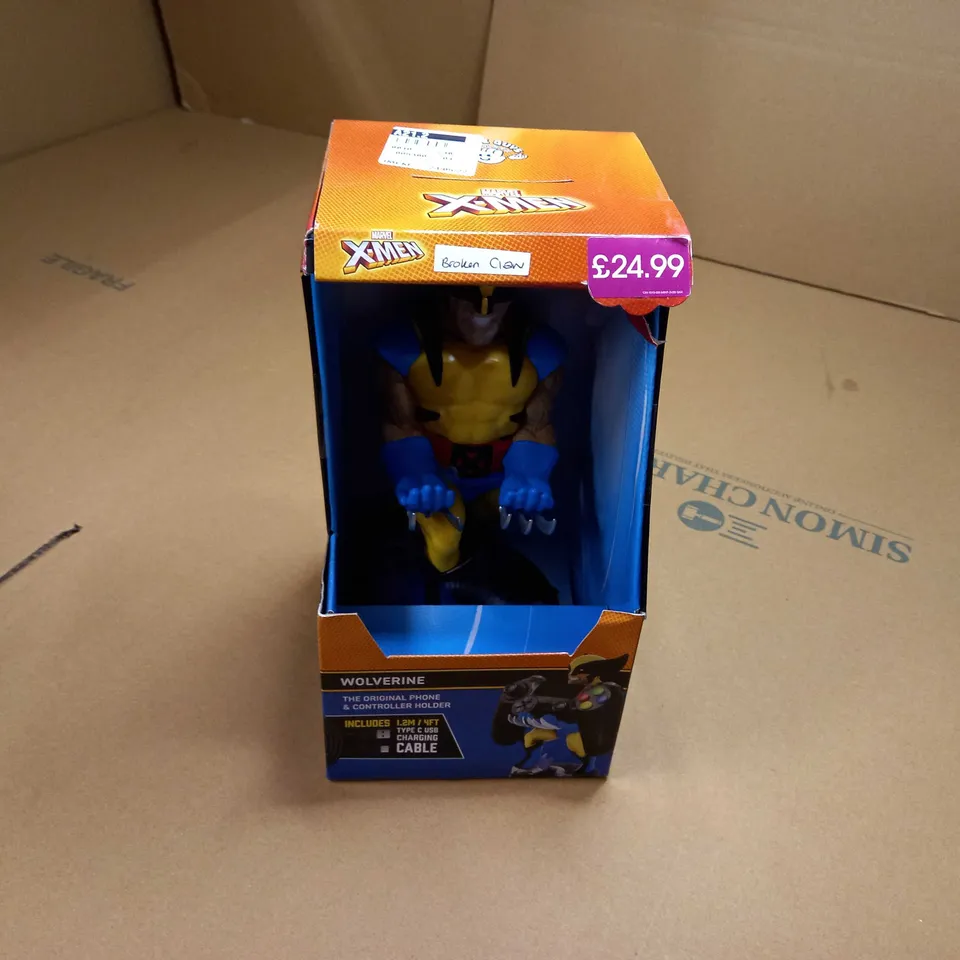BOXED X-MEN WOLVERINE PHONE/CONTROLLER HOLDER