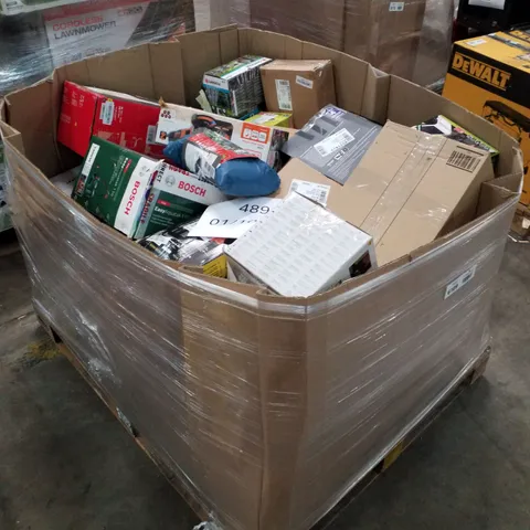 PALLET OF APPROXIMATELY 87 UNPROCESSED RAW RETURN HOUSEHOLD AND ELECTRICAL GOODS TO INCLUDE;