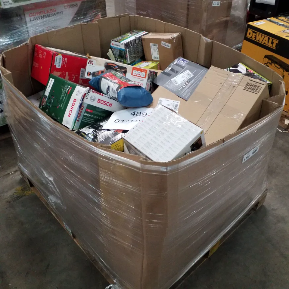 PALLET OF APPROXIMATELY 87 UNPROCESSED RAW RETURN HOUSEHOLD AND ELECTRICAL GOODS TO INCLUDE;