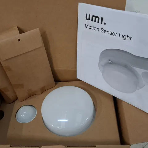 LOT OF 3 BOXED UMI MOTION SENSOR LIGHTS