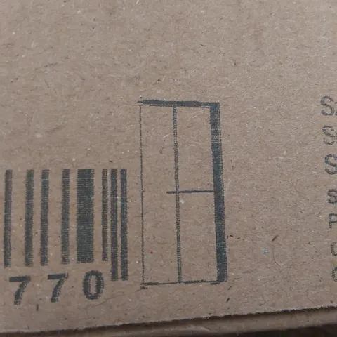 BOXED 24 PAIR SHOE STORAGE CABINET - GREY (2 BOXES)
