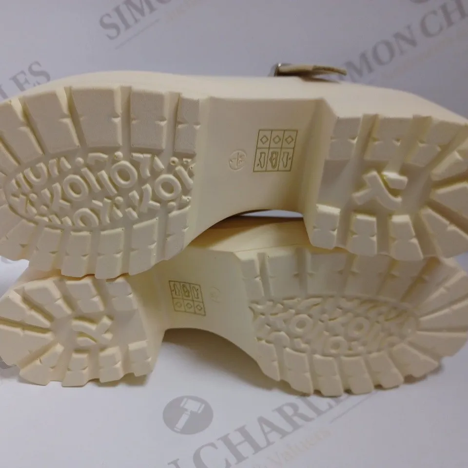 KOI VEGAN TIRA MARY JANES ‘BUTTERCREAM EDITION’ - SIZE 5