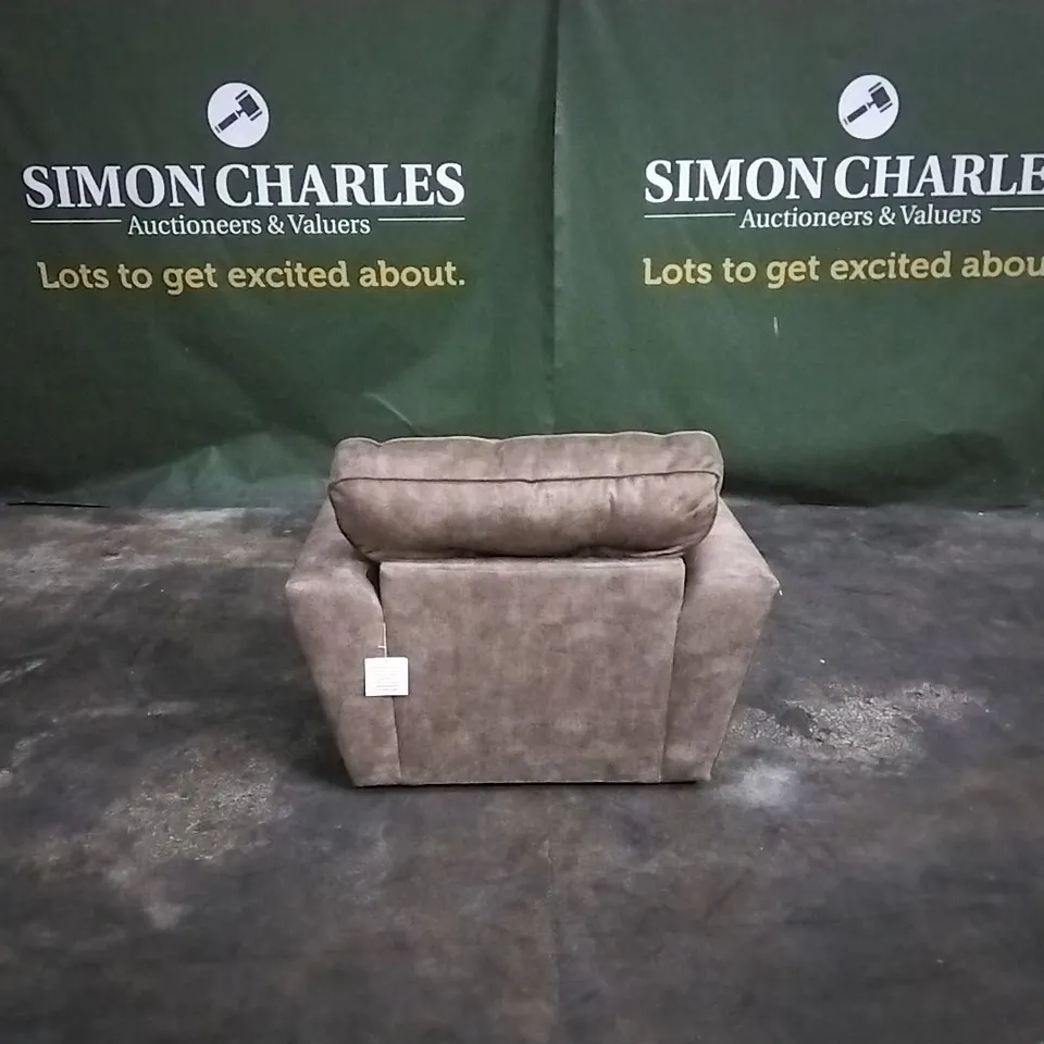 QUALITY DESIGNER AMAYA FABRIC ARMCHAIR 