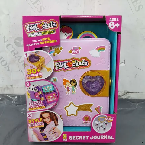 FUNLOCKETS -GLITTER EDITION - SECRET JOURNAL