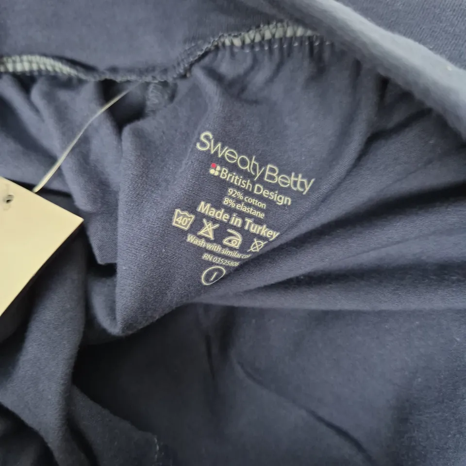 SWEATY BETTY NIDRA YOGA CAPRIS – NAVY/ROYAL BLUE, UK SIZE L