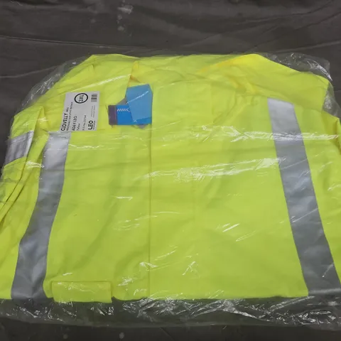 BAGGED LEO WORKWEAR CLOVELLY BREATHABLE EXECUTIVE ANORAK IN YELLOW (A04-Y-LEO) - 3XL