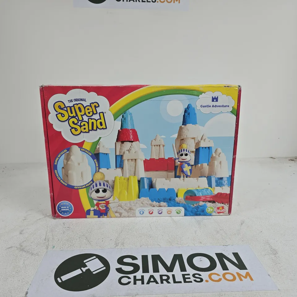 THE ORIGINAL SUPER SAND CASTLE ADVENTURE TOY BOXED
