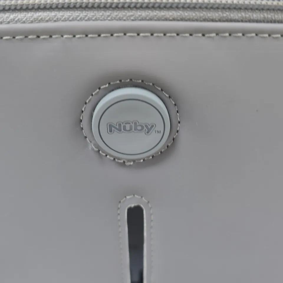 NUBY BABY TRAVEL BOTTLE WARMER CASE – GREY