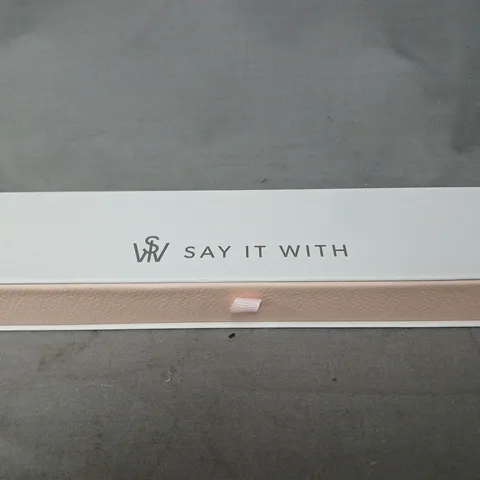 SAY IT WITH DAINTY LUCK BRACELET - SILVER & PEARL