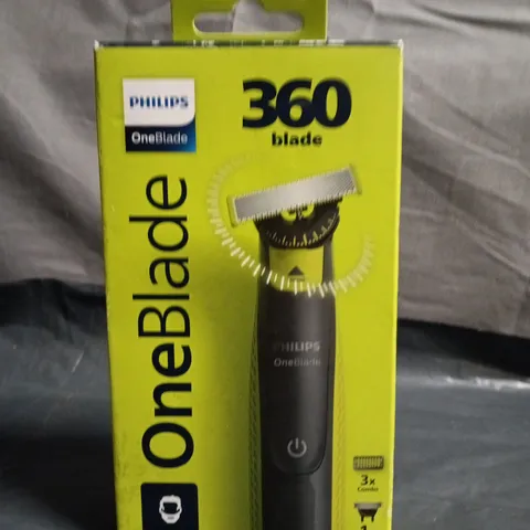PHILIPS ONEBLADE 360 BLADE ELECTRIC TRIMMER – BOXED