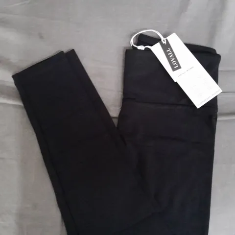 LOVALL LIGHTWEIGHT EVERYDAY HIGH-WASISTED LEGGINGS IN BLACK SIZE XS