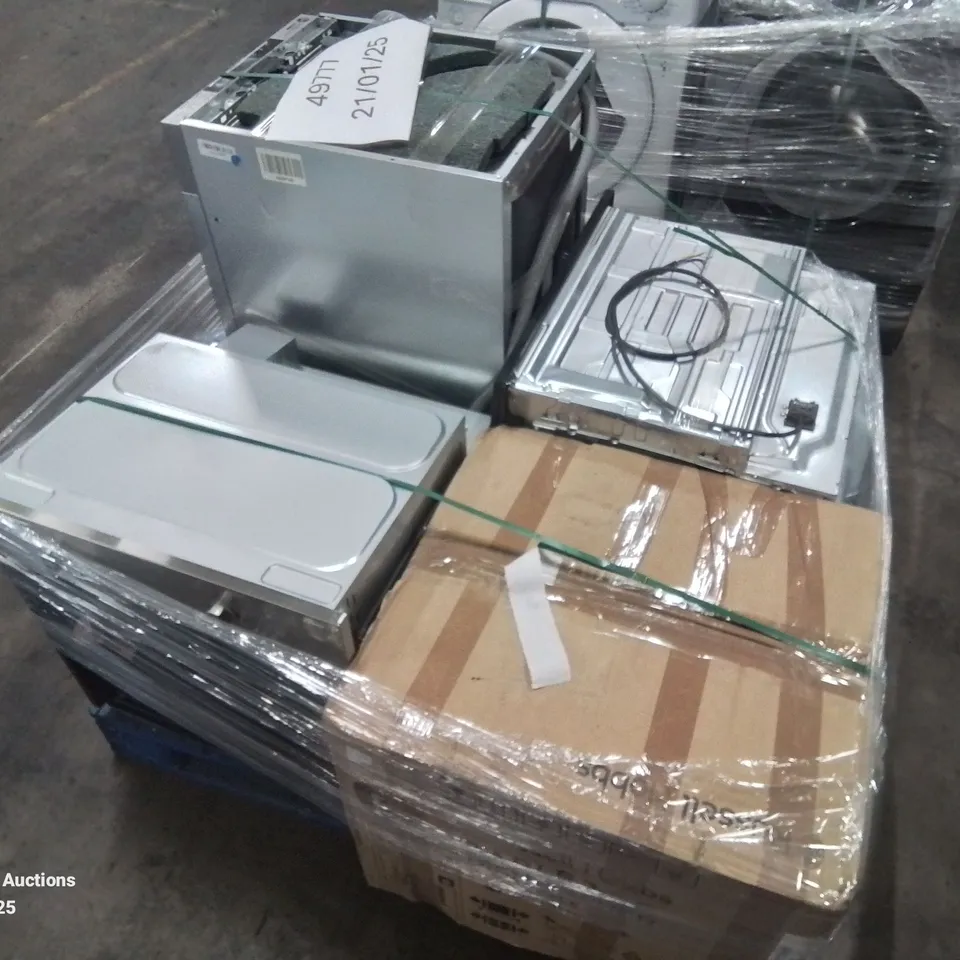 PALLET OF APPROXIMATELY 4 UNPROCESSED RAW RETURN WHITE GOODS TO INCLUDE;