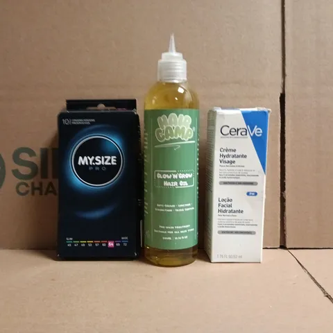 APPROXIMATELY 20 ASSORTED COSMETIC ITEMS TO INCLUDE CERAVE, HAIR CAMP, ETC - COLLECTION ONLY