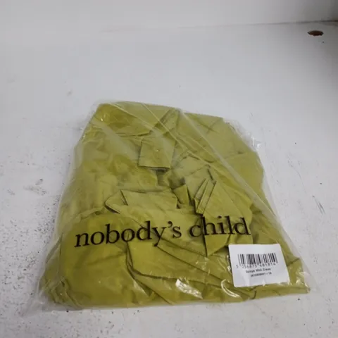 NOBODY'S CHILD SORAYA MIDI DRESS – OLIVE - SIZE UK 14