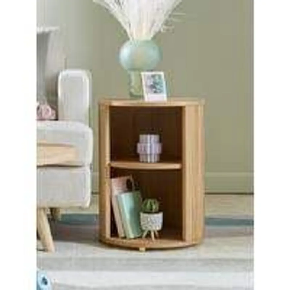 CARINA SIDE TABLE - OAK COLOUR (COLLECTION ONLY) RRP £99