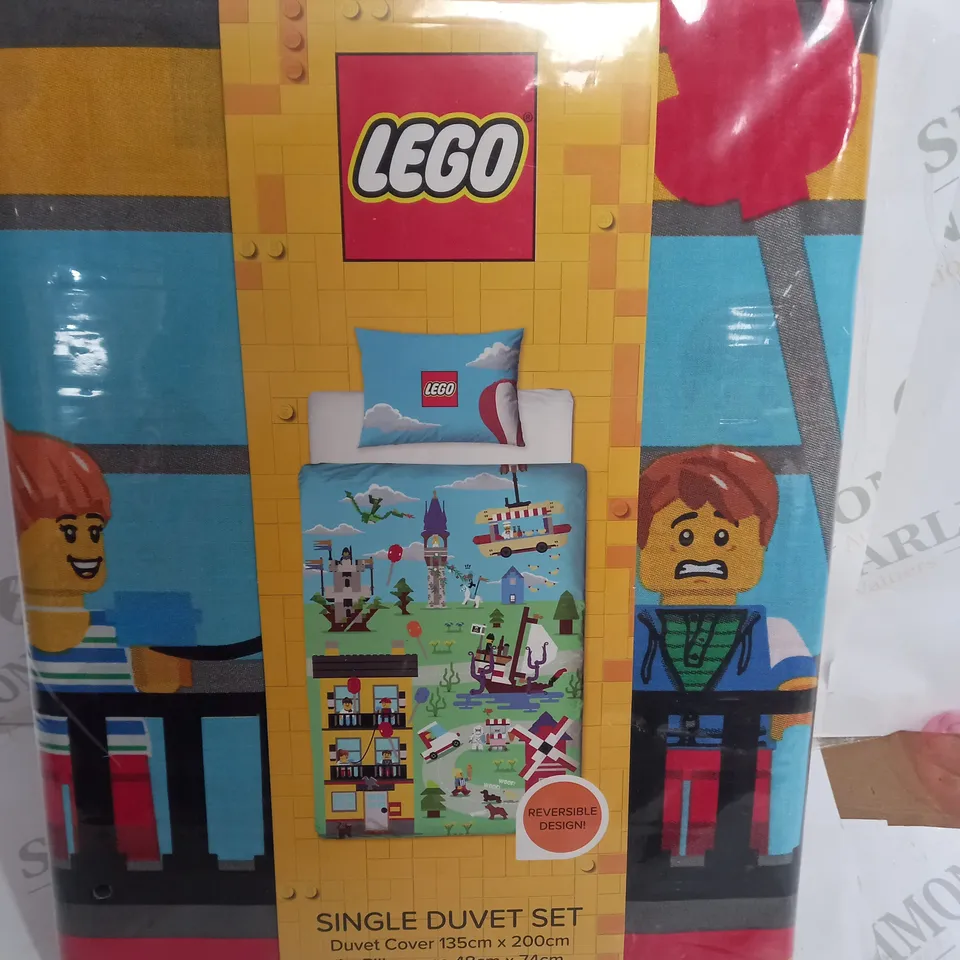 LEGO BEDDING SET 135CM X 200CM 