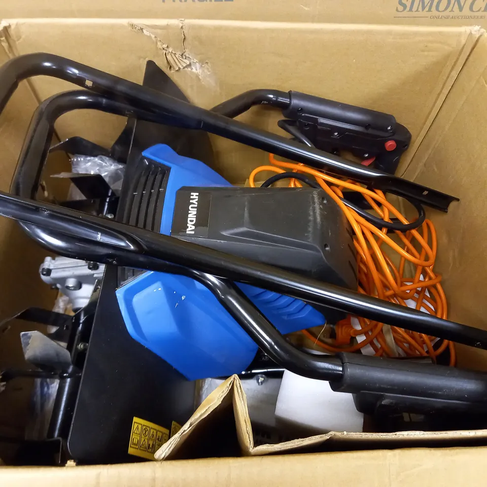 HYUNDAI ELECTRIC GARDEN TILLER, CULTIVATOR & ROTAVATOR, 1500W, 450MM