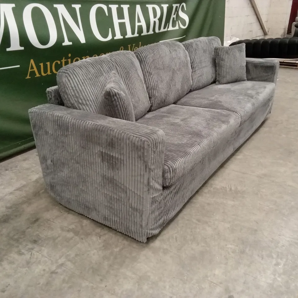 DESIGNER 4 SEATER FABRIC SOFA