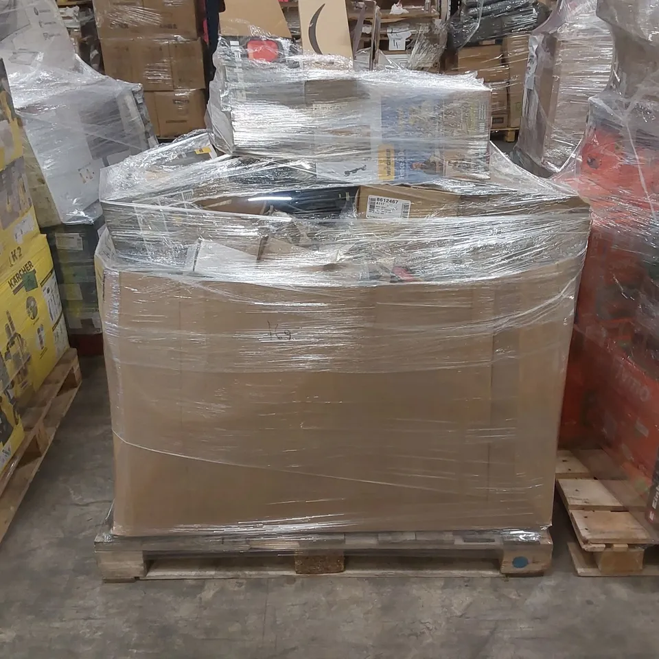 PALLET OF APPROXIMATELY 84 UNPROCESSED RAW RETURN HOUSEHOLD AND ELECTRICAL GOODS TO INCLUDE;