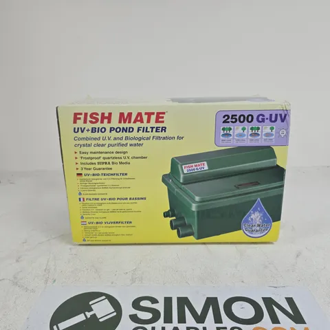 FISH MATE UV + BIO POND FILTER BOXED