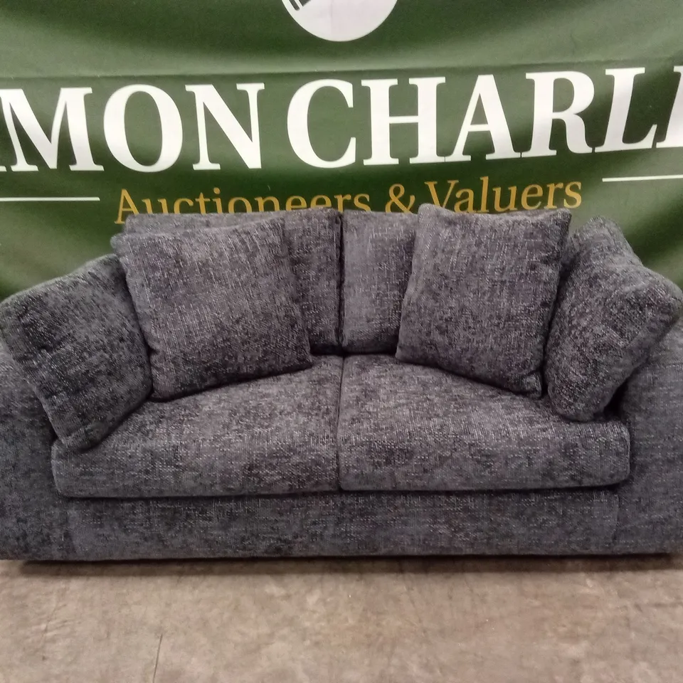 AVENA 3 SEATER FABRIC SOFA - MIDNIGHT RRP £899
