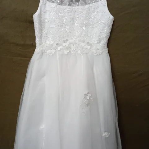 JOAN KIDS IVORY OCCASIONAL DRESS - 6