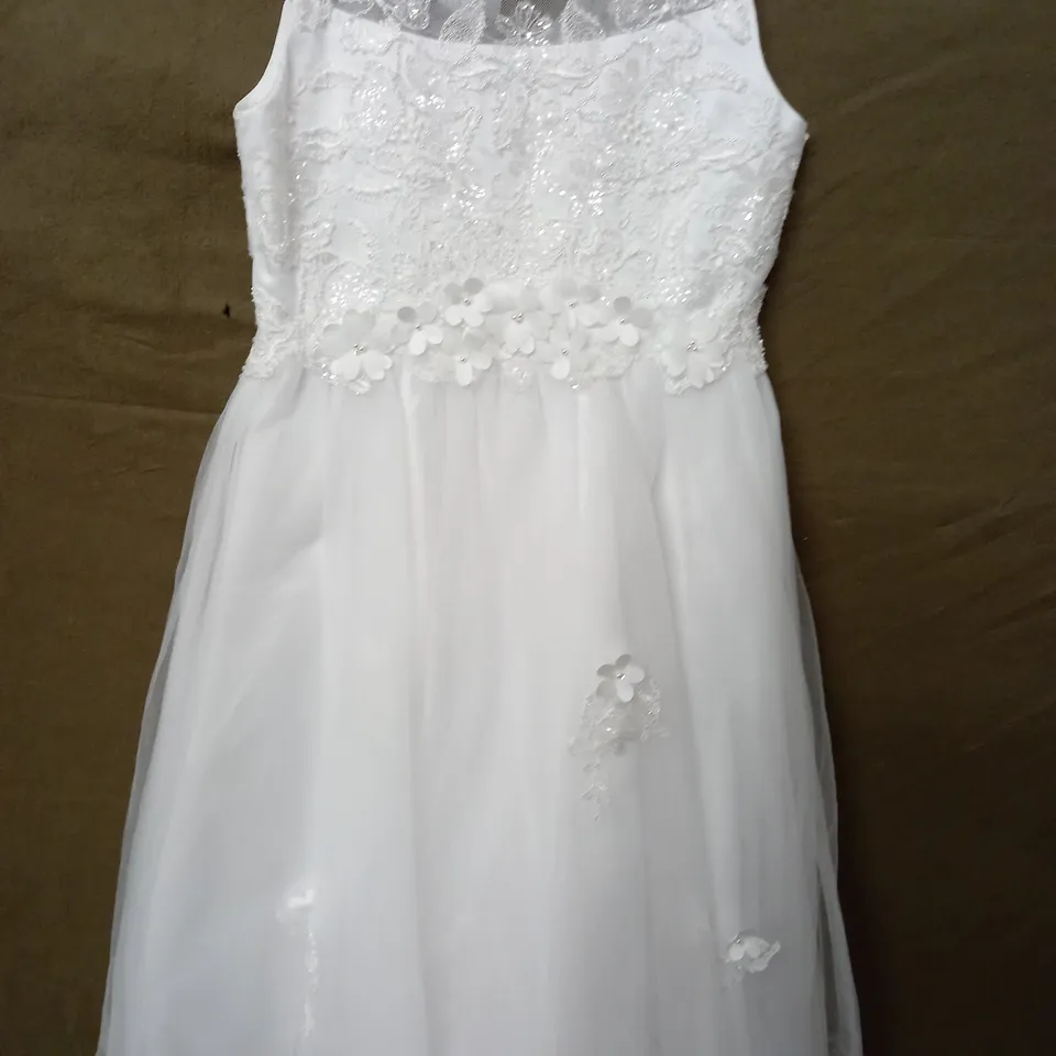 JOAN KIDS IVORY OCCASIONAL DRESS - 6