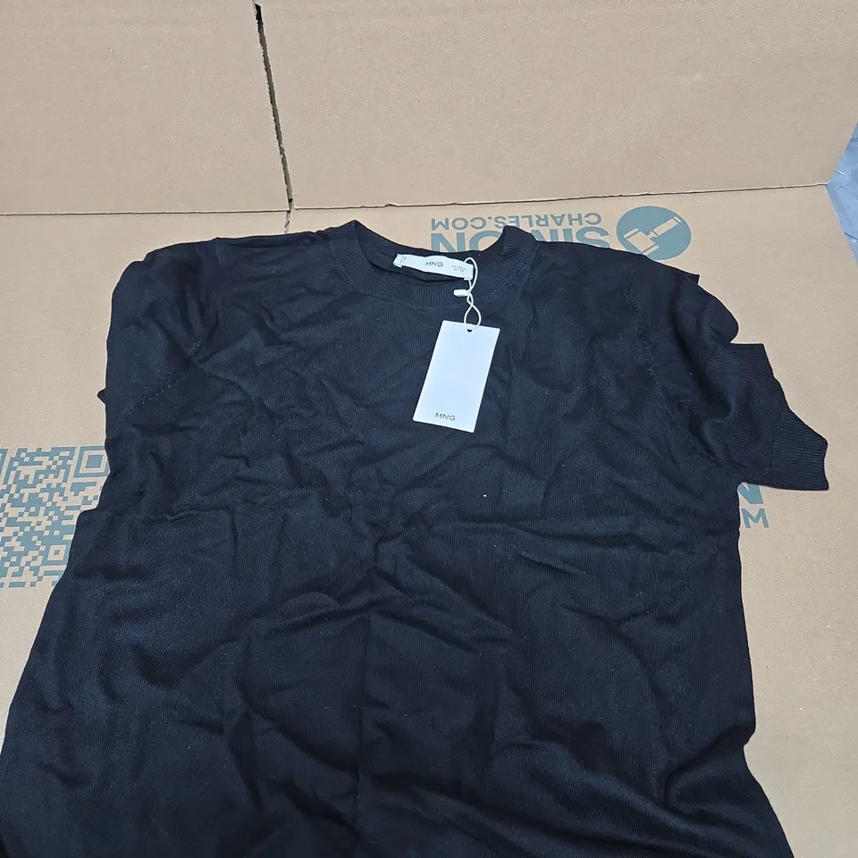 MANGO WOMEN'S TOP – BLACK – UK XL 