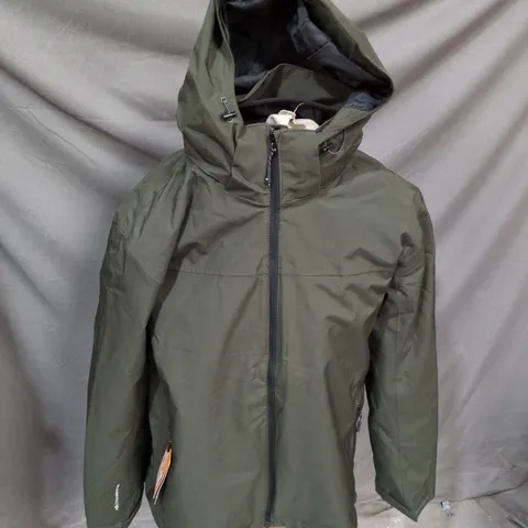 REGATTA CORIVER COAT IN DARK KHAKI - UK LARGE