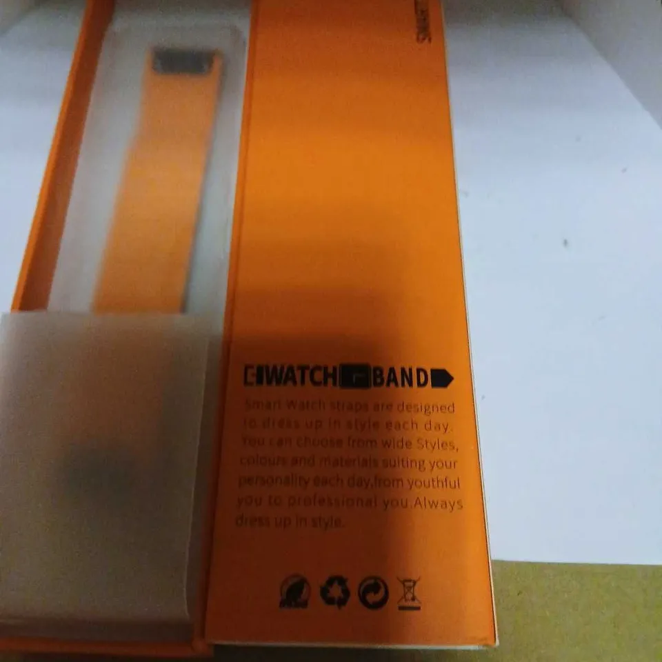 SEURE ORANGE E-WATCH BAND – SMART WATCH STRAP (BOXED)