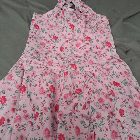 HOLLISTER PETITE FLORAL DRESS - S