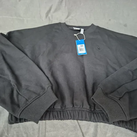 UK M ADIDAS ORIGINALS SWEATSHIRT – BLACK (IW5752)