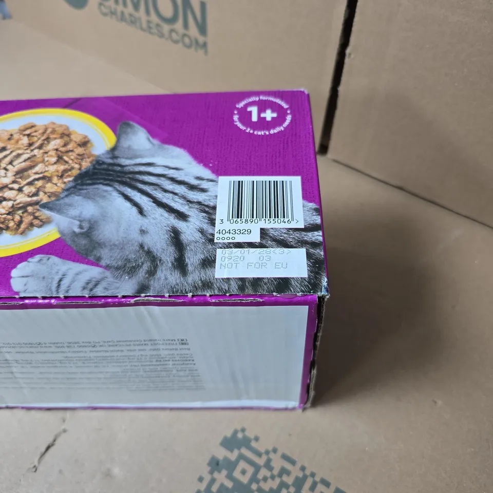 WHISKAS POULTRY FEASTS 1+ YEARS 40 X 85G BOXED