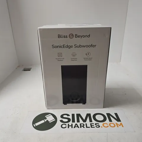 BOXED BLISS & BEYOND SONICEDGE SUBWOOFER
