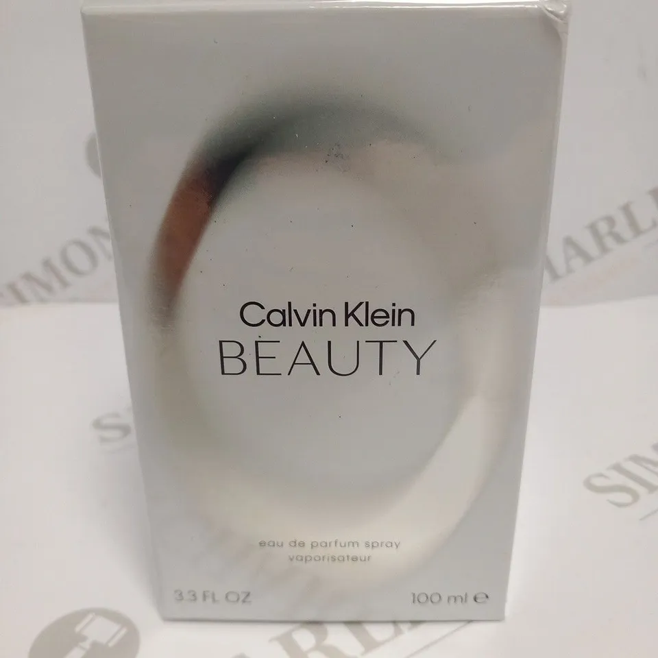 BOXED AND SEALED CALVIN KLEIN BEAUTY EAU DE PARFUM 100ML