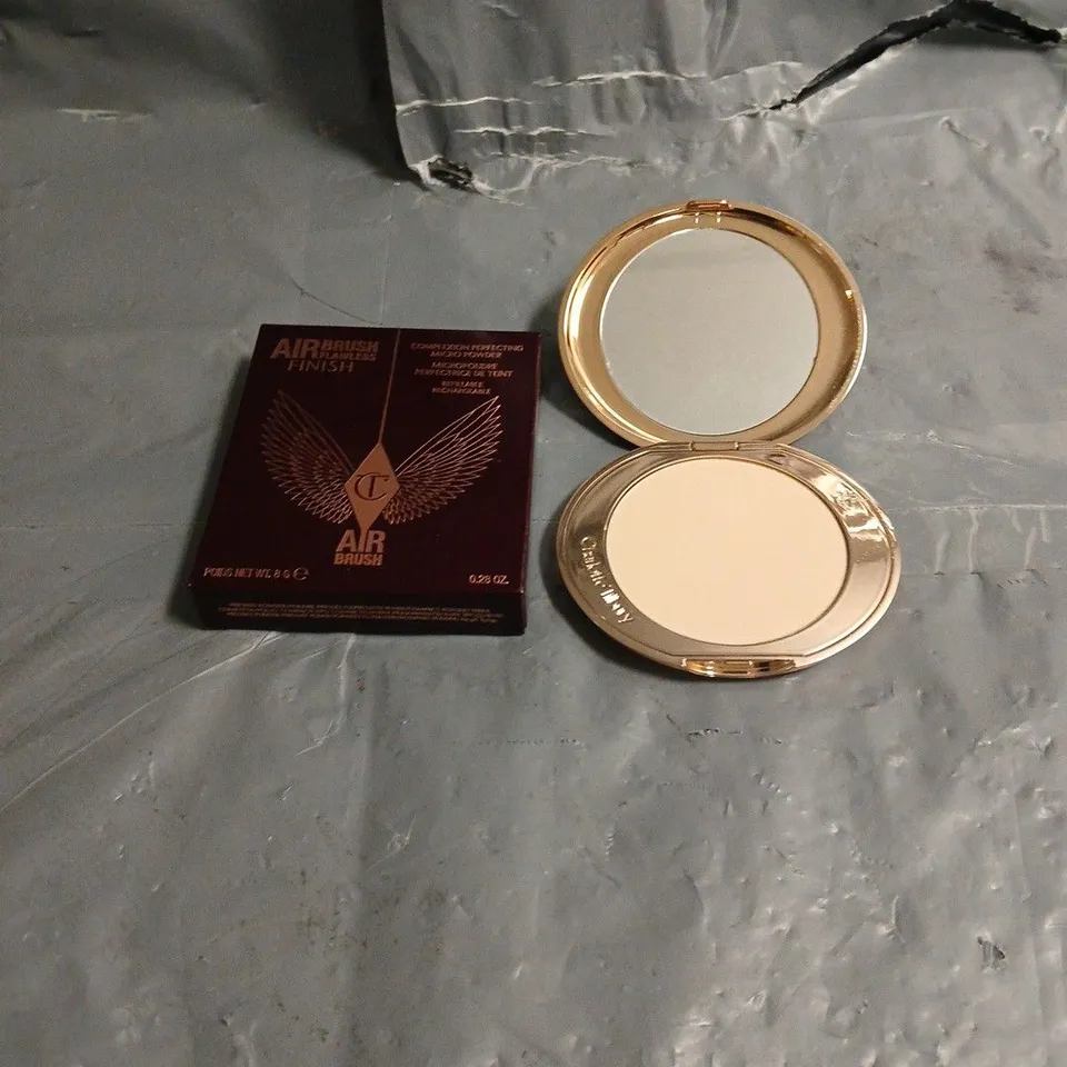 BOXED CHARLOTTE TILBURY COMPLEXION PERFECTING MICRO POWDER IN 1 FAIR 8G