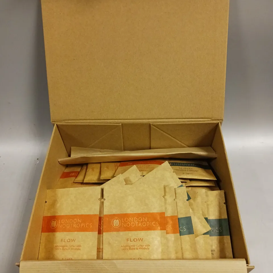 BOXED LONDON NOOTROPICS COFFEE SACHETS SELECTION 
