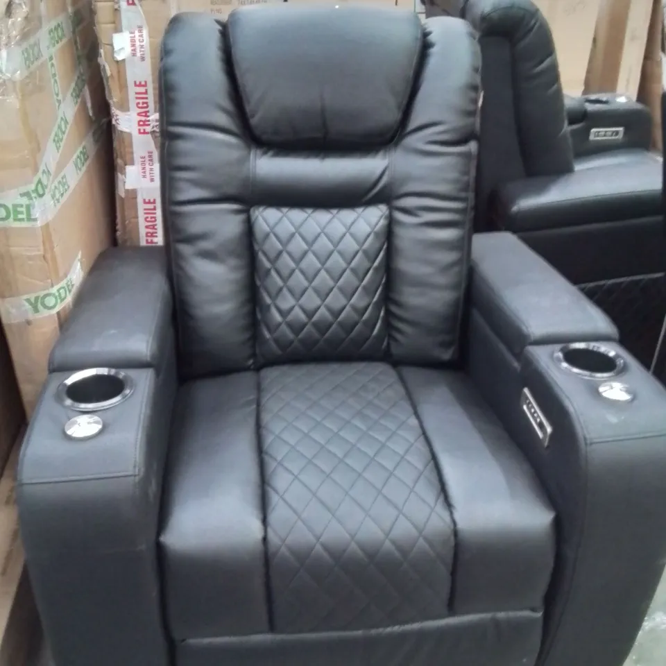QUALITY DESIGNER ELECTRIC RECLINING USB CHARGING COMFORT CHAIR