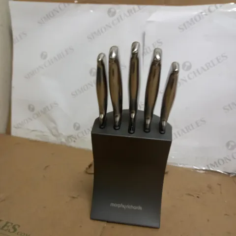 MORPHY RICHARDS ACCENTS KNIFE BLOCK
