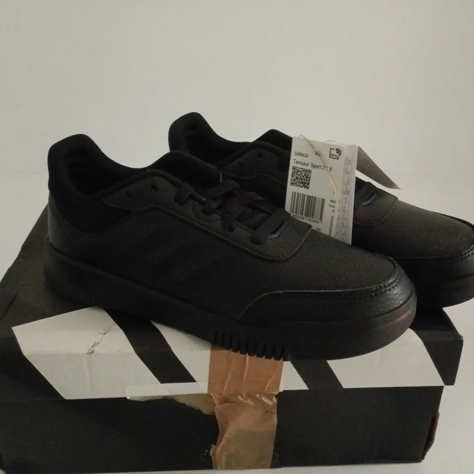 ADIDAS TENSAUR SPORT 2.0K BLACK TRAINER UK 5 BOXED