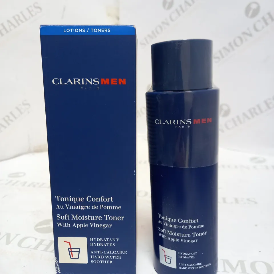 CLARINS MENS SOFT MOISTURE TONER