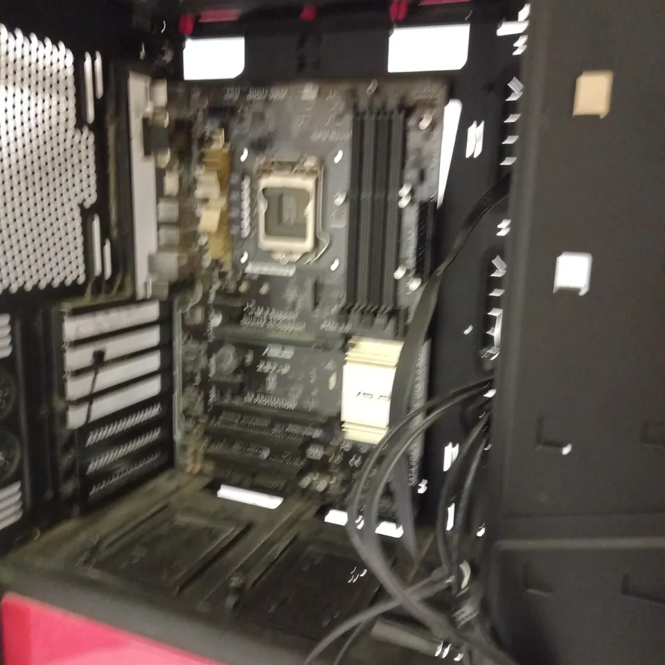 NZXT CUSTOM BUILT PC WITH MOTHERBOARD - MODEL UNSPECIFIED - COLLECTION ONLY