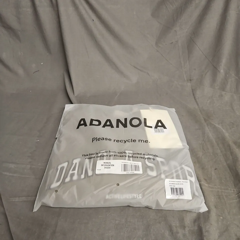 ADANOLA AS OVERSIZED SWEATSHIRT OLIVE GREEN XS BAGGED