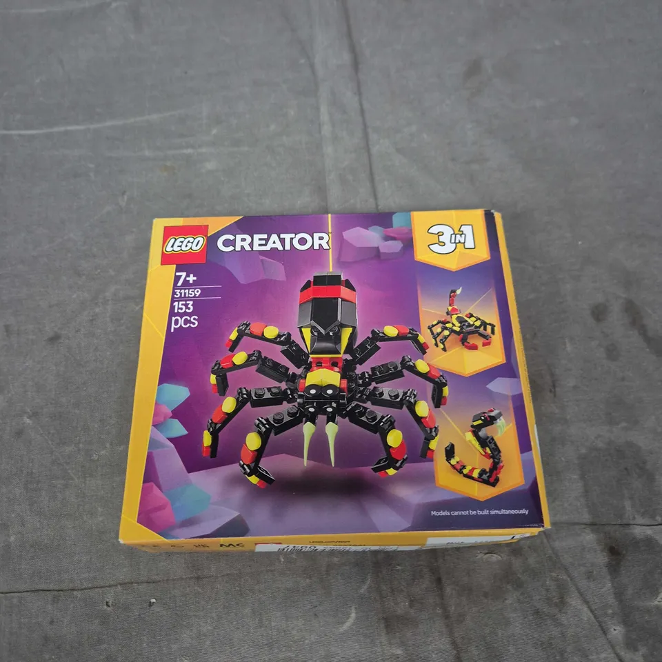LEGO CREATOR 3-IN-1 SPIDER BUILD SET (31159) – 153 PIECES