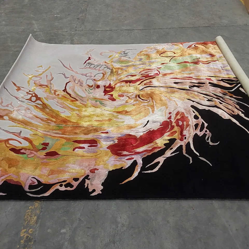 NOURISON PRISMATIC COLLECTION 50% WOOL ABSTRACT RUG // SIZE: APPROX 240 X 300cm