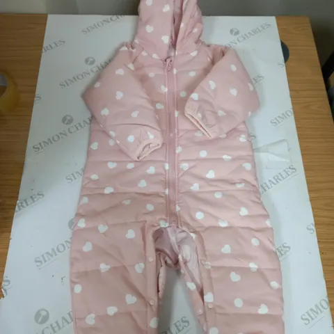 BABY PADDED SNOWSUIT SIZE UNSPECIFIED