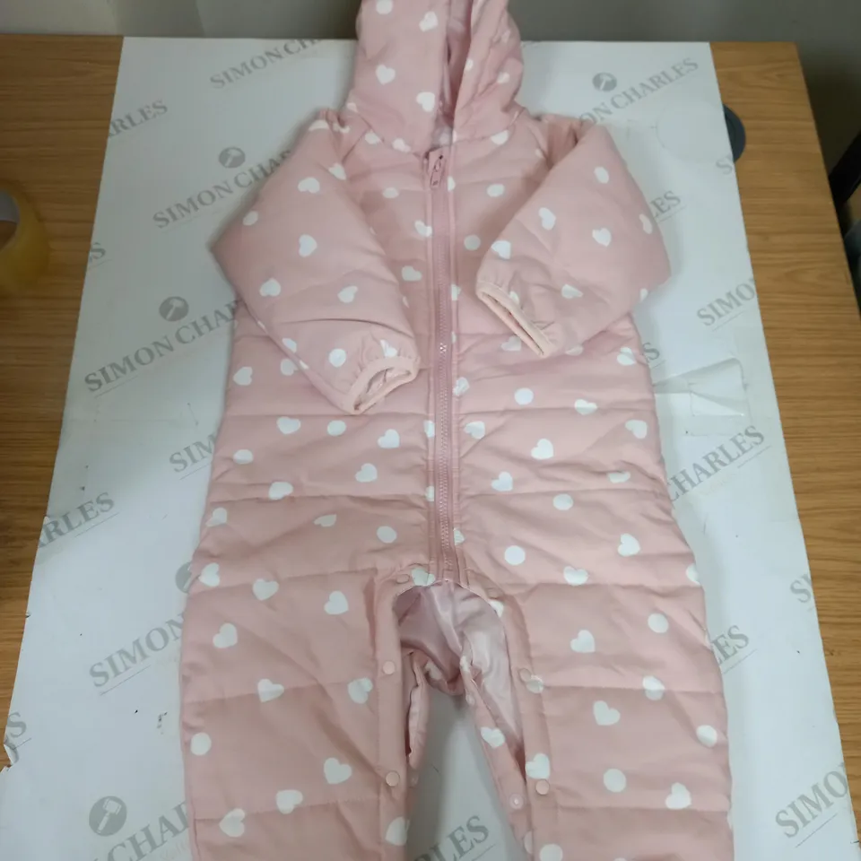 BABY PADDED SNOWSUIT SIZE UNSPECIFIED
